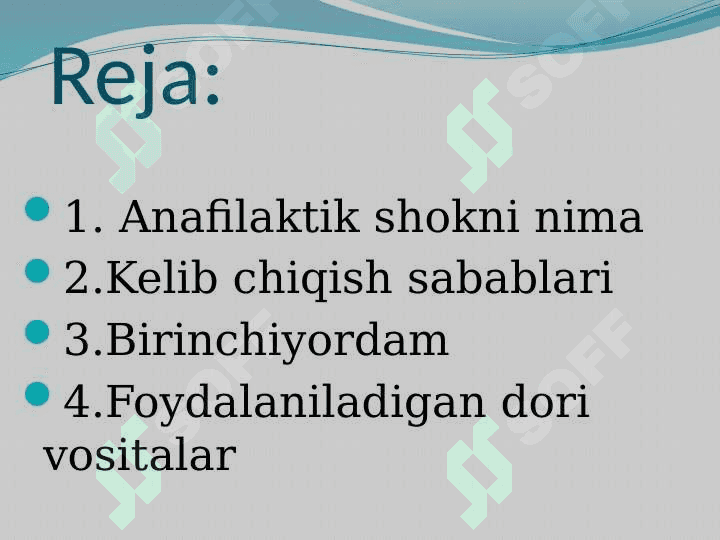 Anafilaktik shok . Anafilaktiik shokda birinchi yordam 2