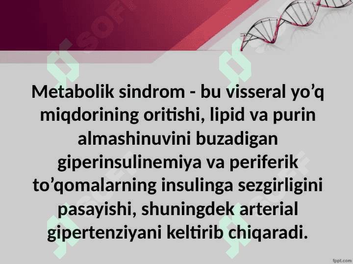 Metabolik sindrom 2