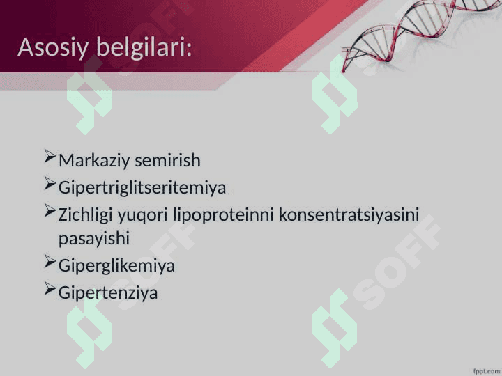 Metabolik sindrom 4