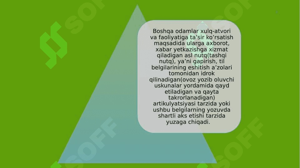 Idrok, tafakkur, nutq va xayol turlari 8