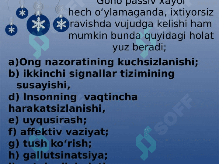 Xayol haqida tushuncha va uning inson psixik faoliyatidagi roli 7