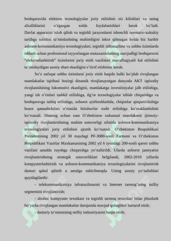 Elektron hukumatda interaktiv xizmatlardan foydalanish 8