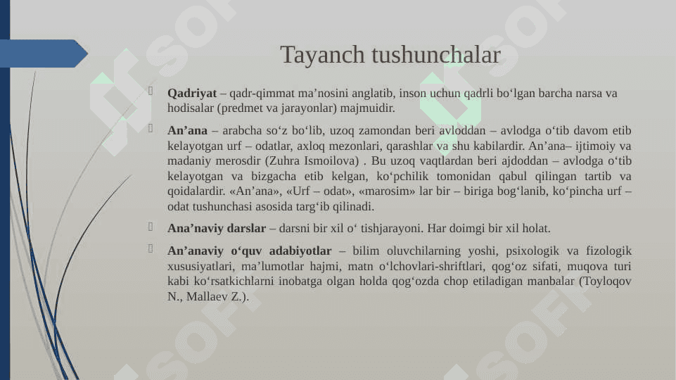 PEDAGOGIK AKSIOLOGIYA PEDAGOGIKA FANINING YANGI TARMOG‘I SIFATIDA 3