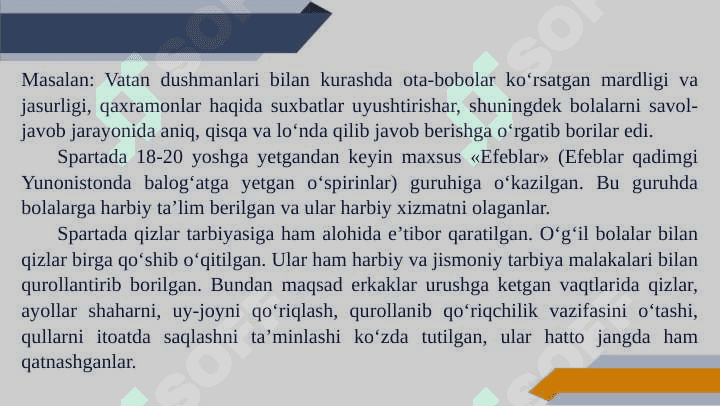 Eng qadimgi  davrlardan XIX asrning  birinchi yarmida jahon pedagogika fanining rivojlanish tarixi. XIX asrning ikkinchi yarmi – XX asrning jahon pedagogika  fanining  rivoji. Hozirgi davrda jahon mamlakatlari ta’lim tizimi va pedagogika fani rivoji. 7
