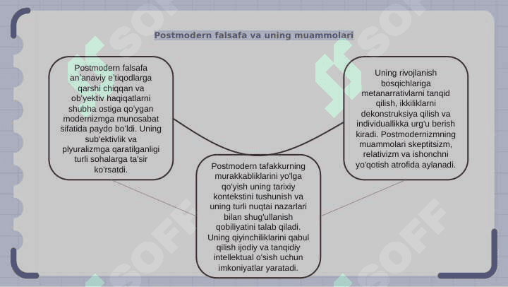 Falsafa fani taraqqiyoti bosqichlari 8