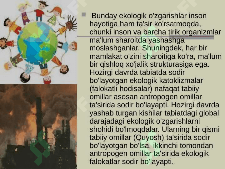 Ekologiya va atrof-muhit 3