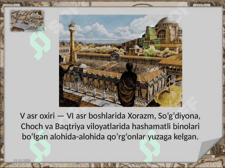 Eftallar davlati. Eftallar davridaijtimoiy-iqtisodiy va madaniy hayot 7