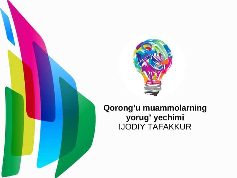 Ijodiy tafakkur