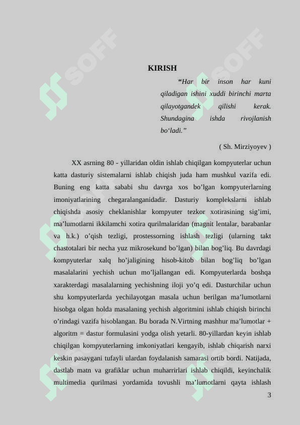 Tashkilot xodimlari ma’lumotlarini jamlovchi tizim 3