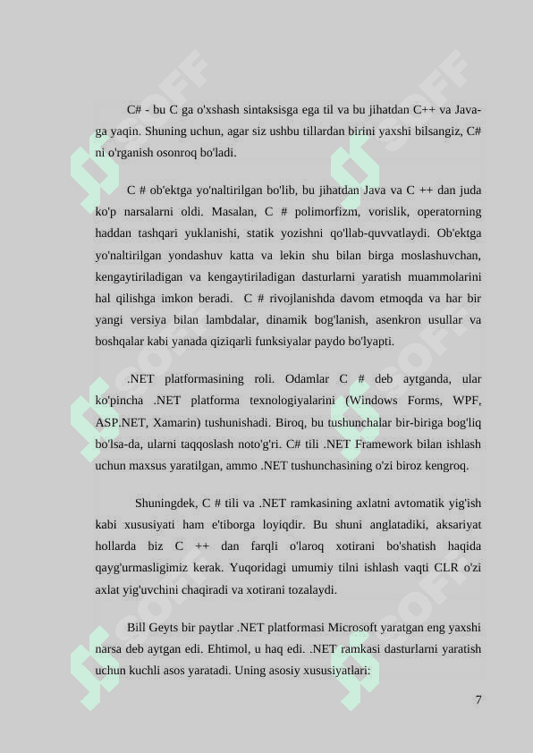 Tashkilot xodimlari ma’lumotlarini jamlovchi tizim 7