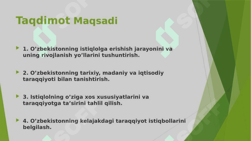 O’zbekistonning o’ziga xos istiqlol va taraqqiyot yo’li 3
