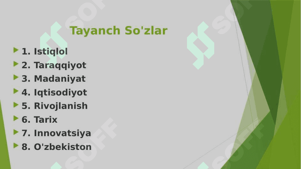 O’zbekistonning o’ziga xos istiqlol va taraqqiyot yo’li 4