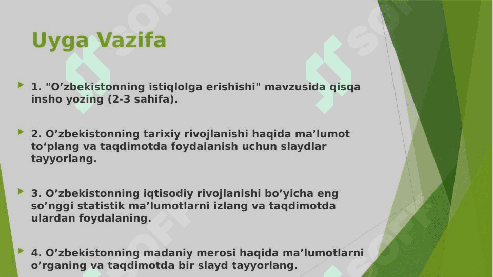 O’zbekistonning o’ziga xos istiqlol va taraqqiyot yo’li 5
