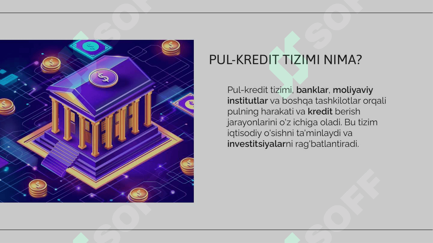Pul kredit tizmi 3