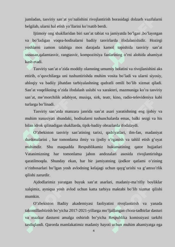 O’LKAMIZDA KUZ TAROVATI MAVZUSIDA MANZARA KOMPOZITSIYASINI ISHLASH METODIKASI 4