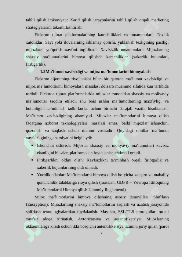 ELEKTRON TIJORATDAGI MUVAFFAQIYAT OMILLARI 7