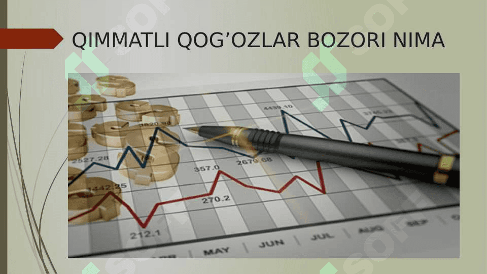 QIMMATLI QOG’OZLAR, ULARNING TURLARI VA AMAL QILISHI 2