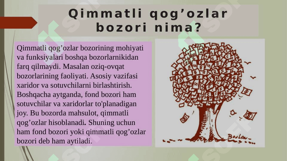 QIMMATLI QOG’OZLAR, ULARNING TURLARI VA AMAL QILISHI 4