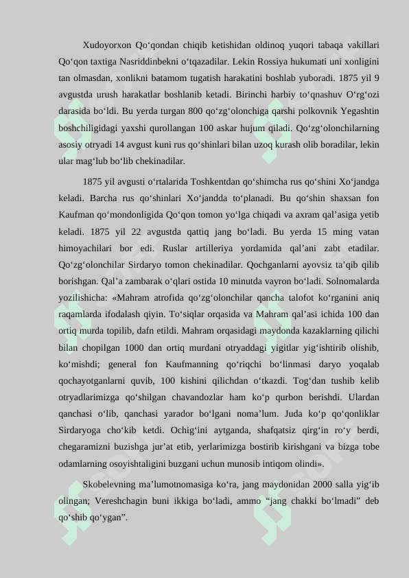1873-1876 yillardagi Qo‘qon xonligidagi xalq harakatlari 4