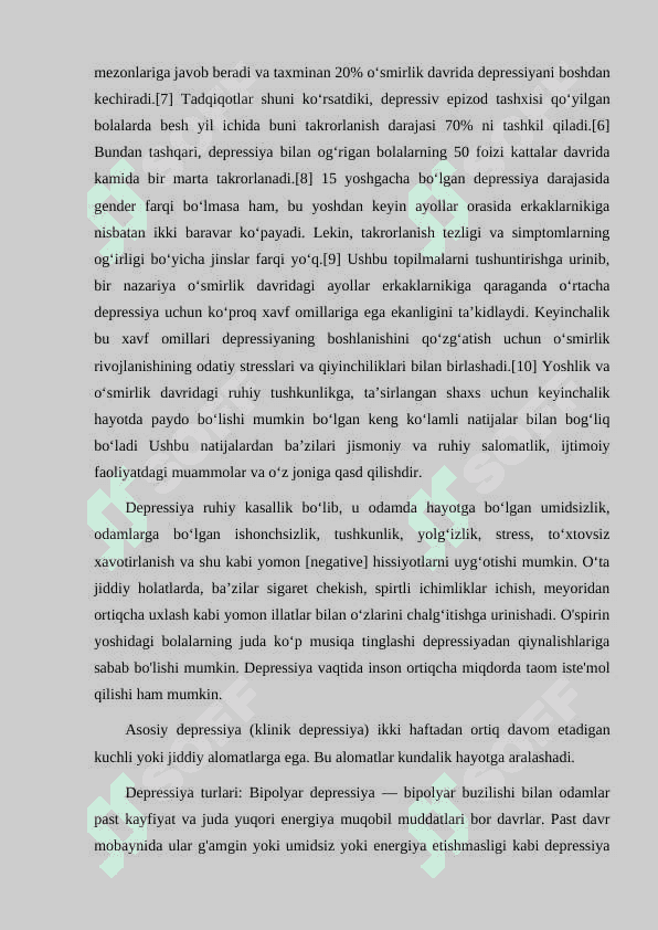 BOLALIK DAVRIDA PSIXIK DEPRESIYA 3