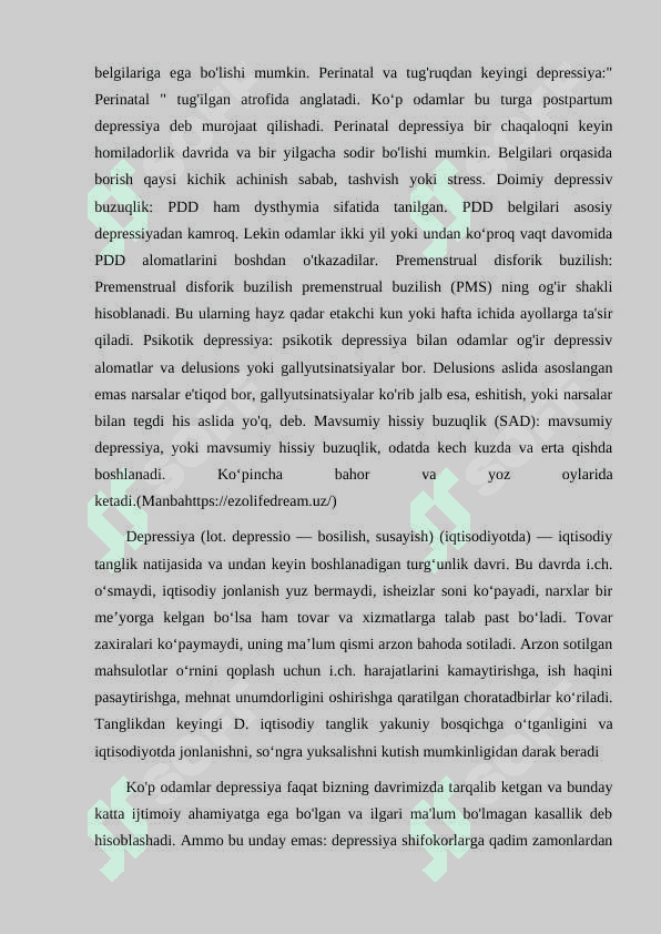 BOLALIK DAVRIDA PSIXIK DEPRESIYA 4