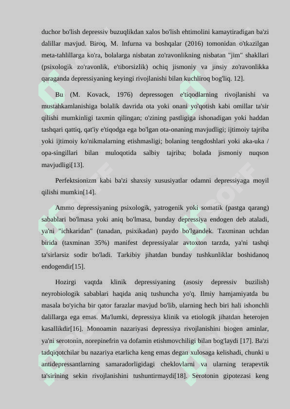 BOLALIK DAVRIDA PSIXIK DEPRESIYA 6