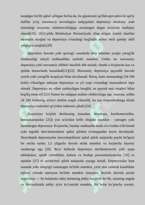 BOLALIK DAVRIDA PSIXIK DEPRESIYA 7