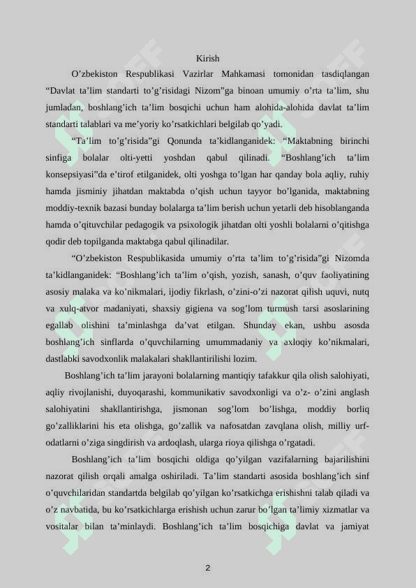 3-SINF  MATEMATIKA DARSLARIDA GEOMETRIK ELEMENTLARNI  O’QITISH 2