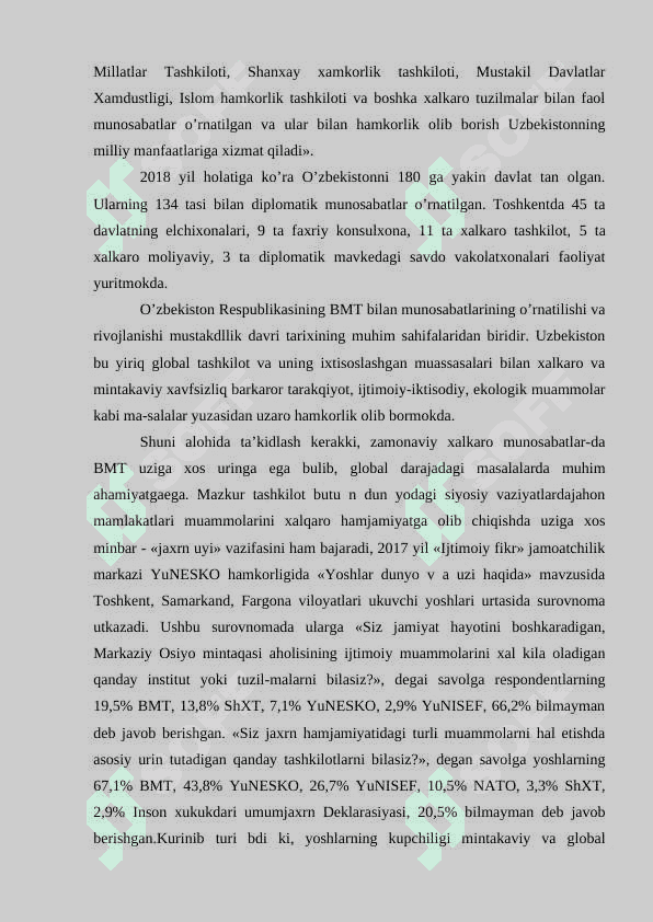Mustaqil davlatlar hamdo'stligi va uning faoliyati 5