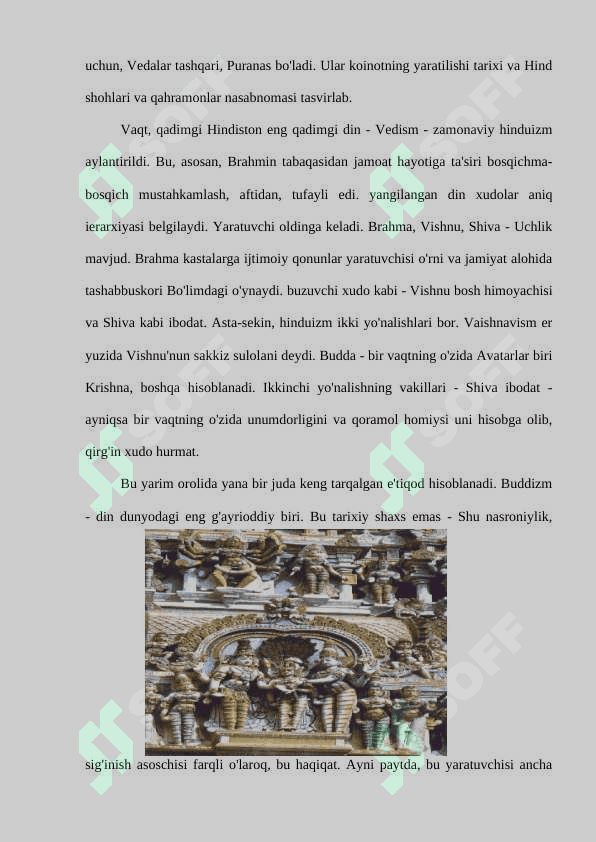 Qadimgi Hindiston dinlari dars ishlanma 7