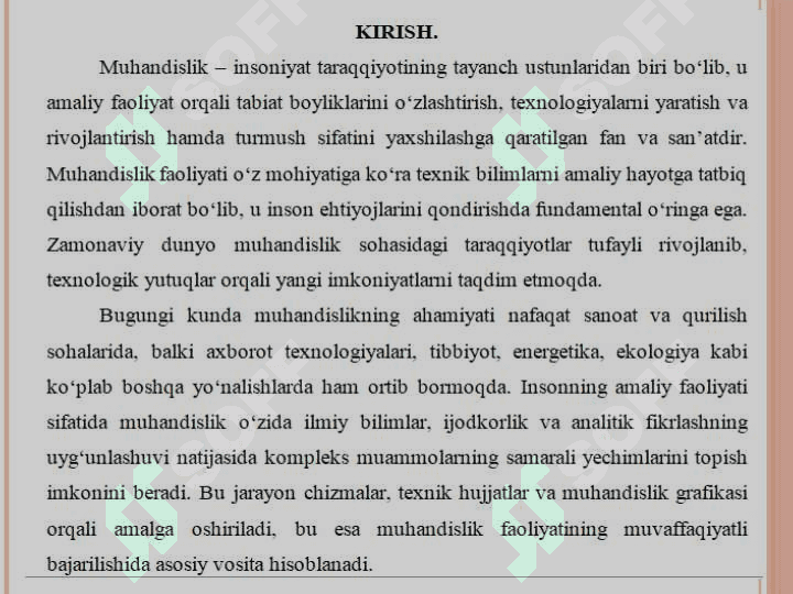 Inson amaliy faoliyatida muhandislikning ahamiyati 2