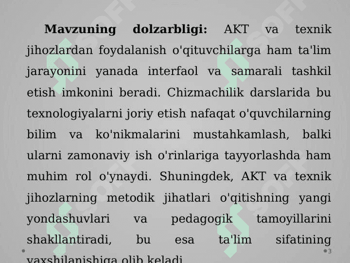 Chizmachilik darslarida AKT va texnik jihozlardan foydalanish metodikasi 3
