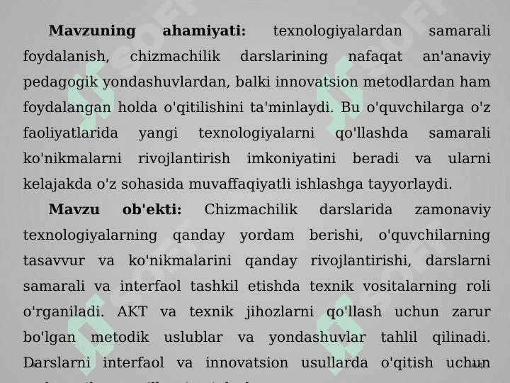 Chizmachilik darslarida AKT va texnik jihozlardan foydalanish metodikasi 4