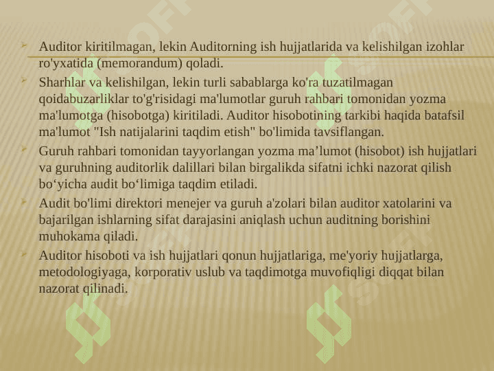 AUDIT FANINING METODI 7
