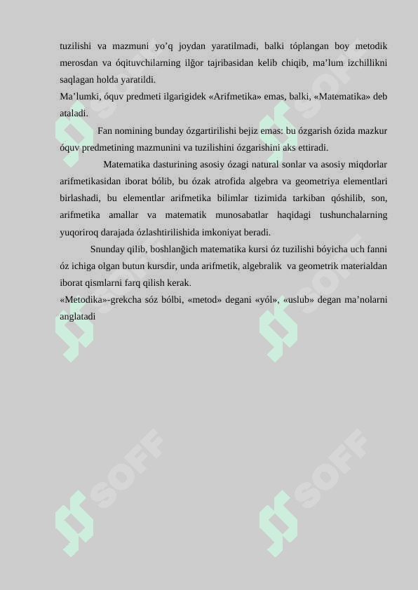 4-sinfda matematikadan mustaqil ishlarni tashkil etish. 6
