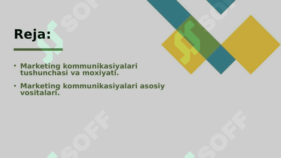 Mehmonxona xo'jaligi hamda turistik korxona faoliyatida komunikatsiyalarning ahamiyati 2