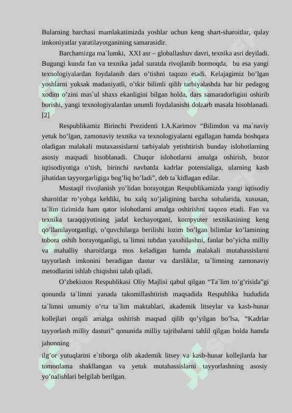 Akademik litseylar informatika o‘qituvchisining innovatsion pedagogik faoliyati va qobiliyati. 3