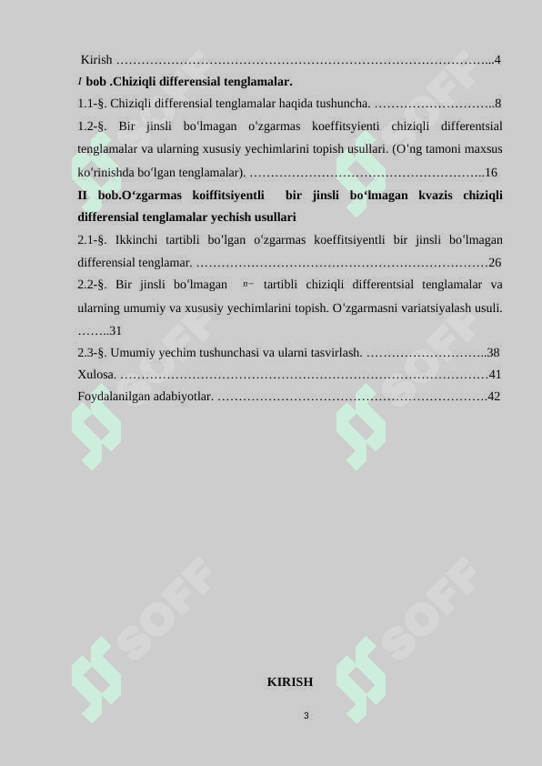 Bir jinsli bо‘lmаgаn о‘zgаrmаs kоеfitsiyеntli chiziqli diffеrеnsiаl tеnglаmаlаr vа ulаrning  yеchimlаrini tоpish usullаri 3