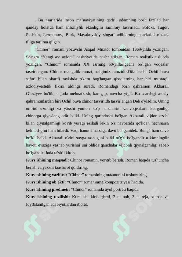 ASQAD MUXTORNING "CHINOR" ROMANI. 7