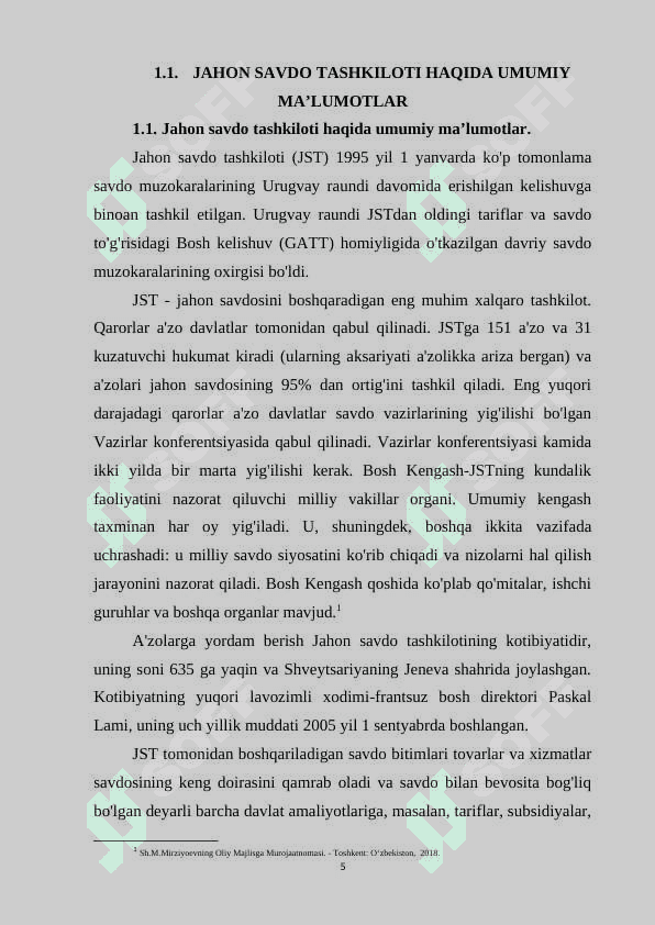 JAHON SAVDO TASHKILOTI VA JAHON BANKI 5