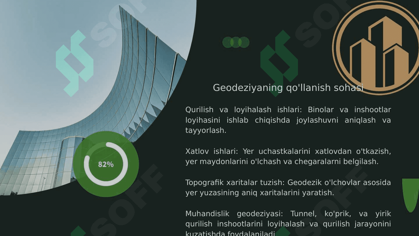 Bino va inshootlar xatlovini ôtkazishda geodezik topografik ishlar 7