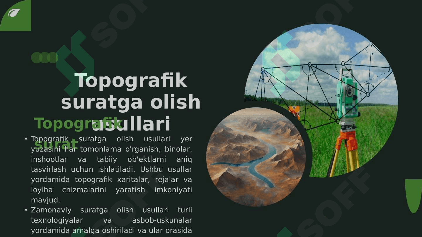 Bino va inshootlar xatlovini ôtkazishda geodezik topografik ishlar 8