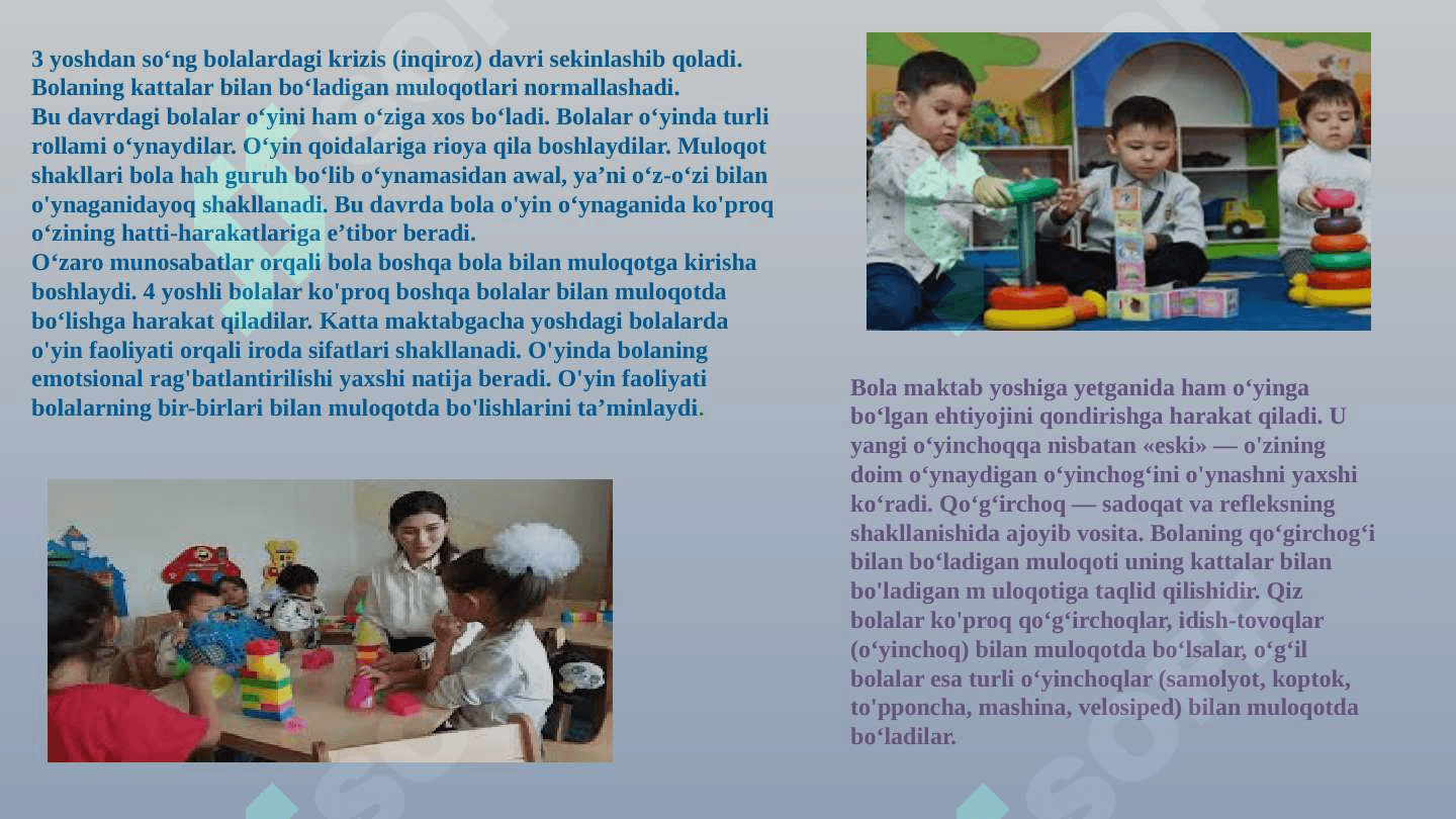 MULOQOTNING YOSHGA XOS XUSUSIYATLARI 8