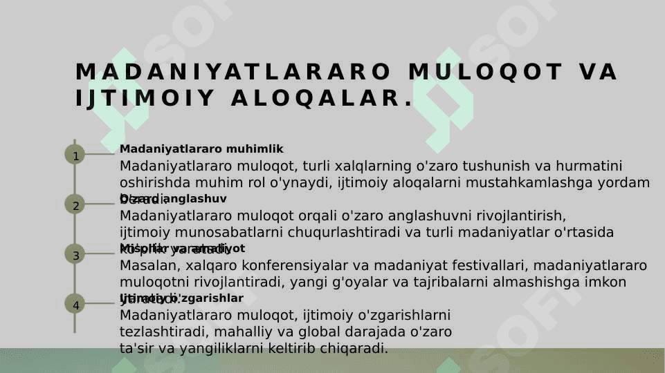 Muloqot ijtimoiy va shaxslararo munosabatlarning ifodasi sifatida 8