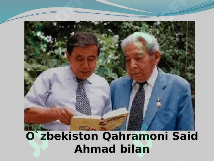 O`tkir Hoshimov. Urushning so`nggi qurboni (1941-2013) 8