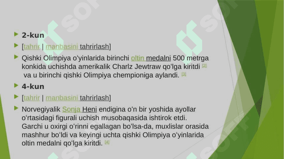 Qishki Olimpiada O'yinlari 4