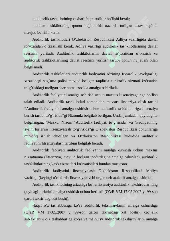 Xalqaro audit standartlari 5