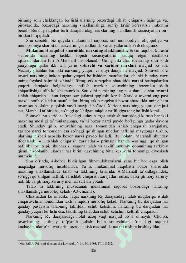 NARXNING MOHIYATI VA SHAKLLANISH XUSUSIYATLARI 8