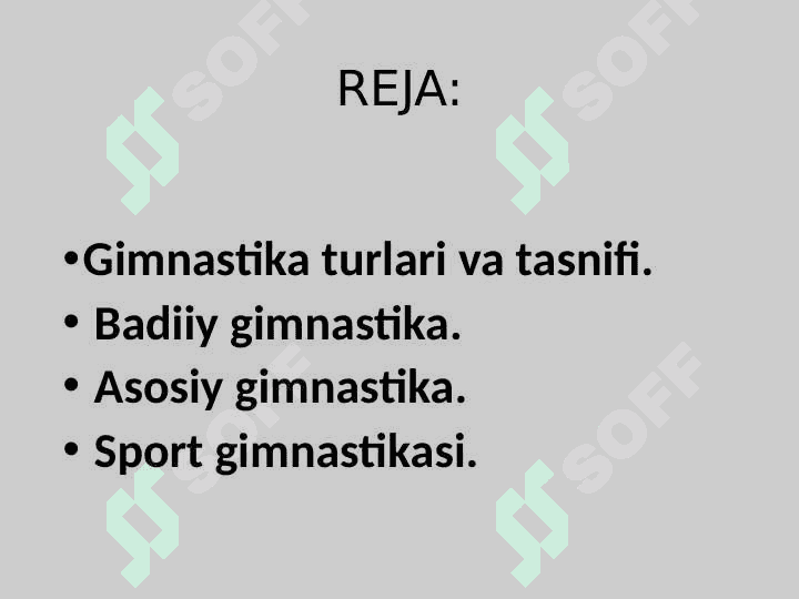 Gimnastika turlari 2