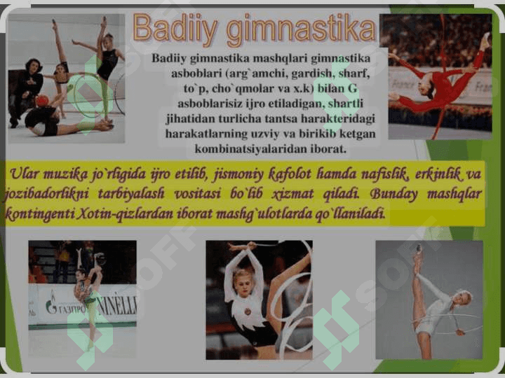 Gimnastika turlari 3